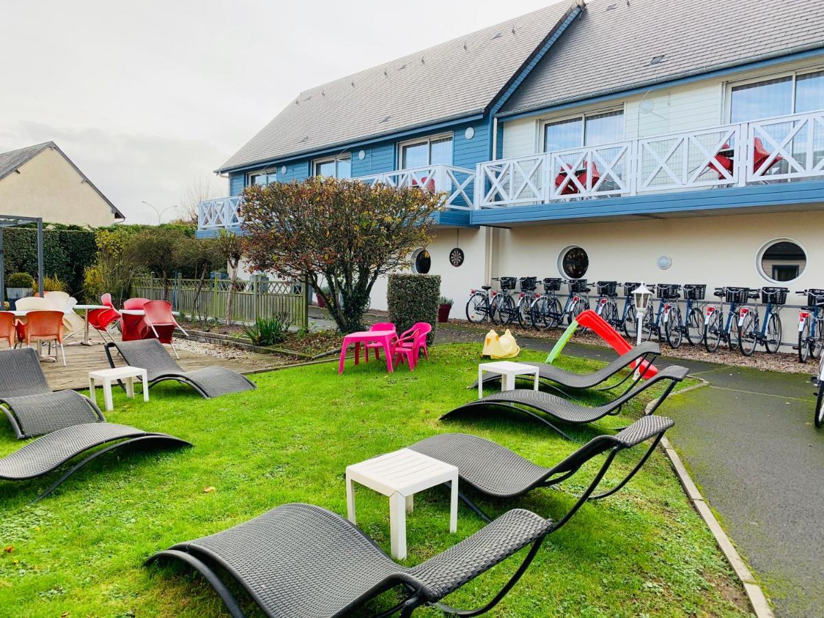 Contact Hotel - Motel Les Bleuets Honfleur Exterior foto