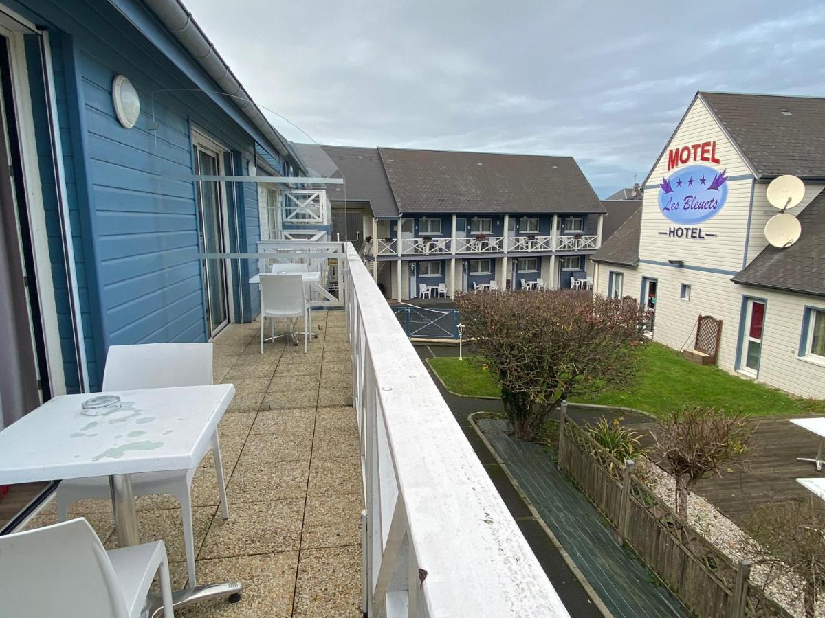 Contact Hotel - Motel Les Bleuets Honfleur Exterior foto